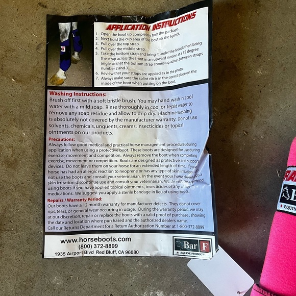 Equine performance boots- Horse boots - Picture 3 of 4